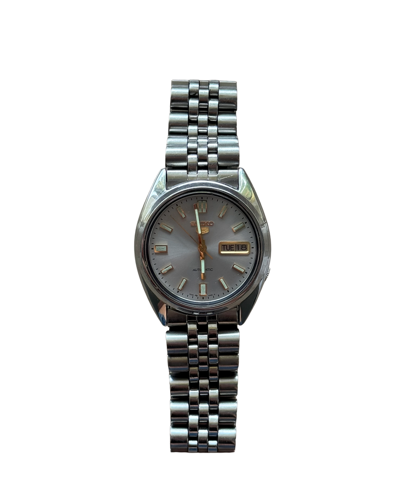 Seiko 5 Automatic Day-Date 36 mm Ref. 7009-3040 · 1990
